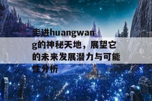 走进huangwang的神秘天地，展望它的未来发展潜力与可能性分析