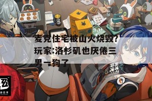 麦克住宅被山火烧毁？玩家:洛杉矶也厌倦三男一狗了