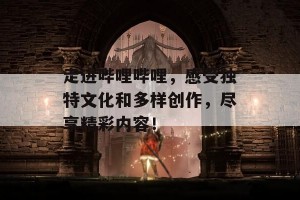 走进哔哩哔哩，感受独特文化和多样创作，尽享精彩内容！