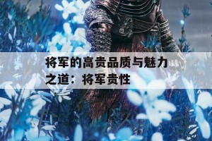 将军的高贵品质与魅力之道：将军贵性