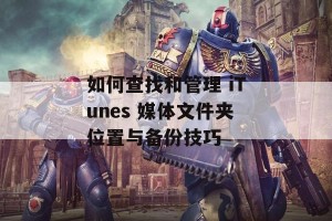 如何查找和管理 iTunes 媒体文件夹位置与备份技巧