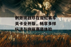 刺激挑战尽在霓虹赛车关卡全开版，畅享多样玩法与绚丽赛道体验