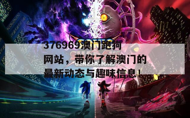 376969澳门跑狗网站，带你了解澳门的最新动态与趣味信息！