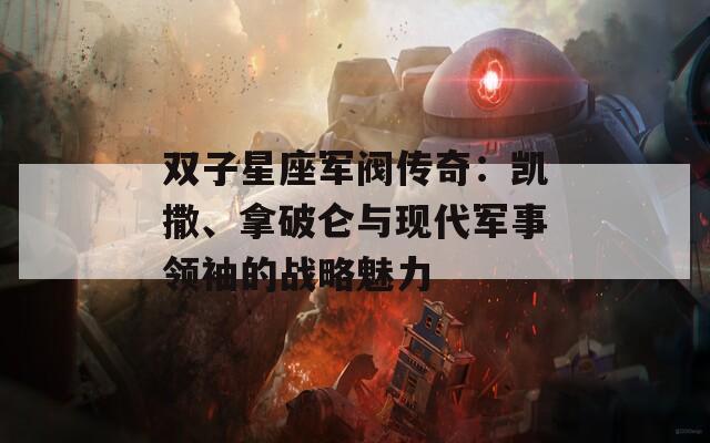 双子星座军阀传奇：凯撒、拿破仑与现代军事领袖的战略魅力