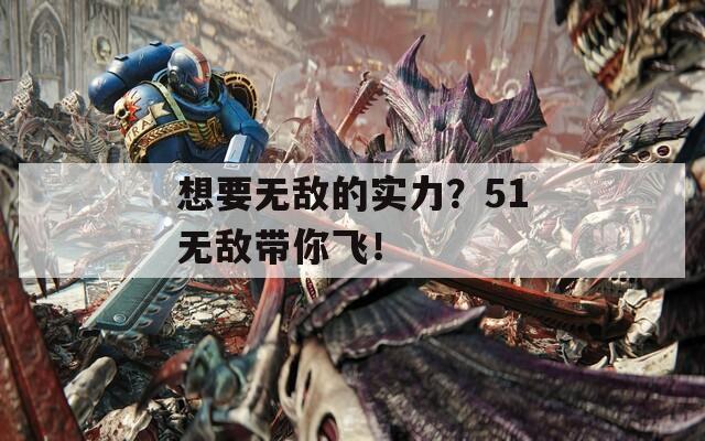 想要无敌的实力？51无敌带你飞！