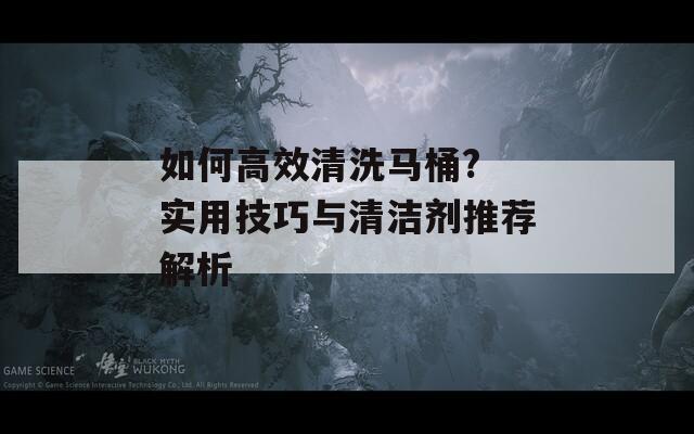 如何高效清洗马桶? 实用技巧与清洁剂推荐解析