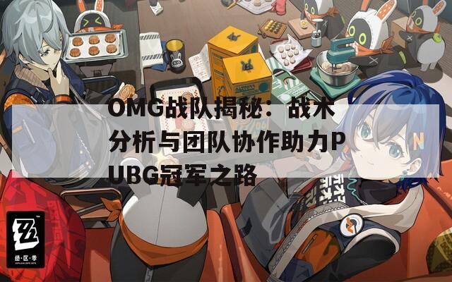 OMG战队揭秘：战术分析与团队协作助力PUBG冠军之路