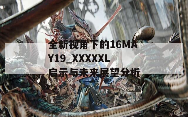 全新视角下的16MAY19_XXXXXL启示与未来展望分析